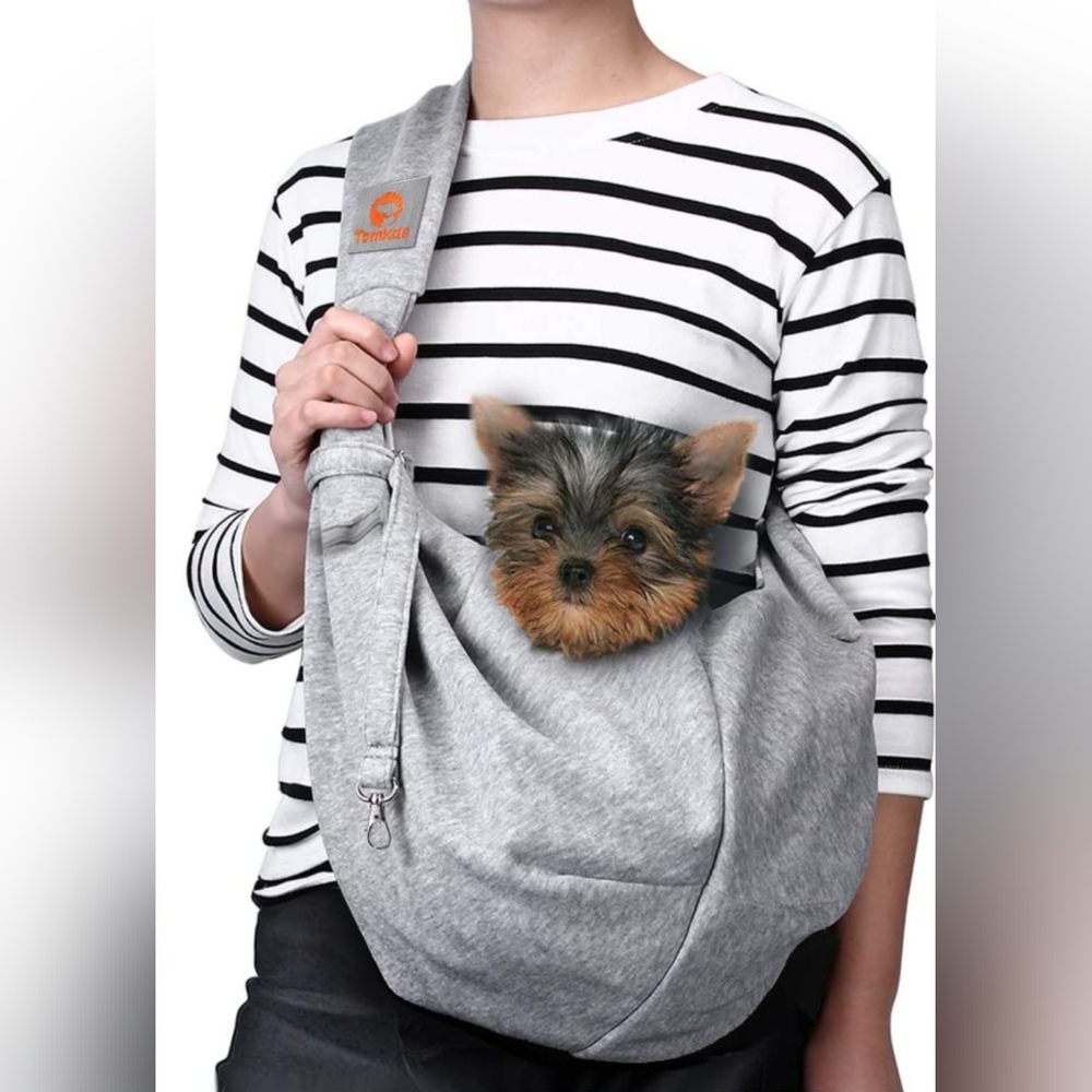 TOMKAS Dog Sling Carrier for Small Dogs Puppy Carrier